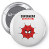 Superhero On The Way Pin-back button