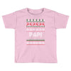 ugly christmas papi Toddler T-shirt
