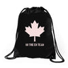 canada eh team Drawstring Bags
