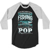 fishing pop 3/4 Sleeve Shirt