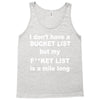 fucket list Tank Top