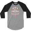 christmas happy new years 3/4 Sleeve Shirt