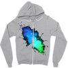 the birthplace of inspiration Zipper Hoodie