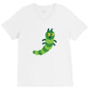 green animal V-Neck Tee