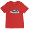 i joined the mile high club if that means tickling the pilot V-Neck Tee