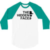 the hidden face 3/4 Sleeve Shirt