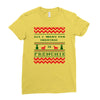 french bulldog ugly Ladies Fitted T-Shirt