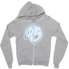 dramatic chipmunk Zipper Hoodie