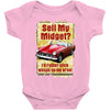 sell midget ideal christmas gift or present Baby Bodysuit