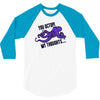 octopi my thoughts 3/4 Sleeve Shirt