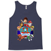 paw patrol birthday boy dad Tank Top