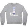 no probllama Crewneck Sweatshirt
