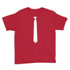 skinny white tie Youth Tee