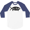 evolve t shirt small funny evolution science atheist darwin atheism fi 3/4 Sleeve Shirt