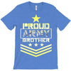 military, proud us army brother veteran u T-Shirt
