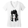 spider web Women's V-Neck T-Shirt