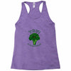 one cheer for broccoli Racerback Tank