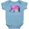 Big Dipper with Galaxy Baby Bodysuit