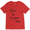 life is a journey V-Neck Tee