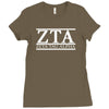 zta zeta tau alpha Ladies Fitted T-Shirt