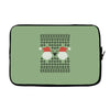 ugly santa noel Laptop sleeve