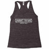 dammit palindrome Racerback Tank