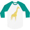 giraffe 3/4 Sleeve Shirt