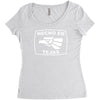 hecho en tejas Women's Triblend Scoop T-shirt