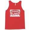 warning my farts Tank Top