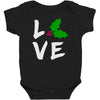 love christmas trending Baby Bodysuit