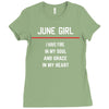 June Girl Ladies Fitted T-Shirt