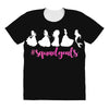 Squadgoals Princess All Over Women's T-shirt