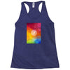 letter B initial Racerback Tank