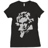 beethoven Ladies Fitted T-Shirt
