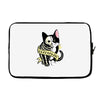 schrodinger cat tattoo Laptop sleeve