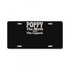 poppy myth legend casual License Plate