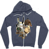 hunters for hire Zipper Hoodie