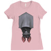 perfectly upside down Ladies Fitted T-Shirt