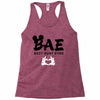 Bae Best Auntie Ever Racerback Tank