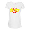 divorce Maternity Scoop Neck T-shirt