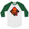 3d skull squad 3/4 Sleeve Shirt