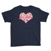 Jet'aime Flower Heart Youth Tee