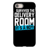 survived the delivery room it's a boy iPhone 8