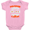 reverse the curse Baby Onesie