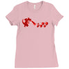 rolling into battle Ladies Fitted T-Shirt