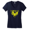 nuclear family Women's V-Neck T-Shirt