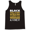 melanin african american woman Tank Top