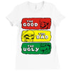 mario western Ladies Fitted T-Shirt
