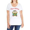 hippie holidays Ladies Curvy T-Shirt