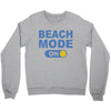 beach mode on Crewneck Sweatshirt